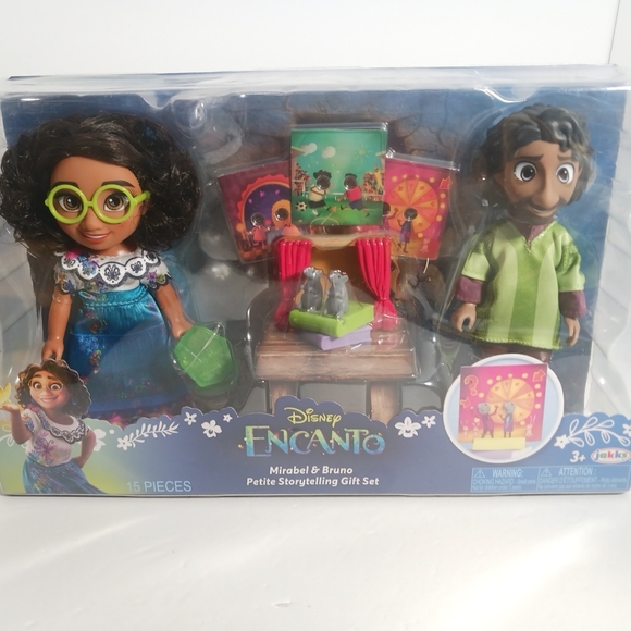 Disney Encanto Mirabel & Bruno Petite Storytelling Gift Set Jakks Toys Playset - Picture 1 of 3